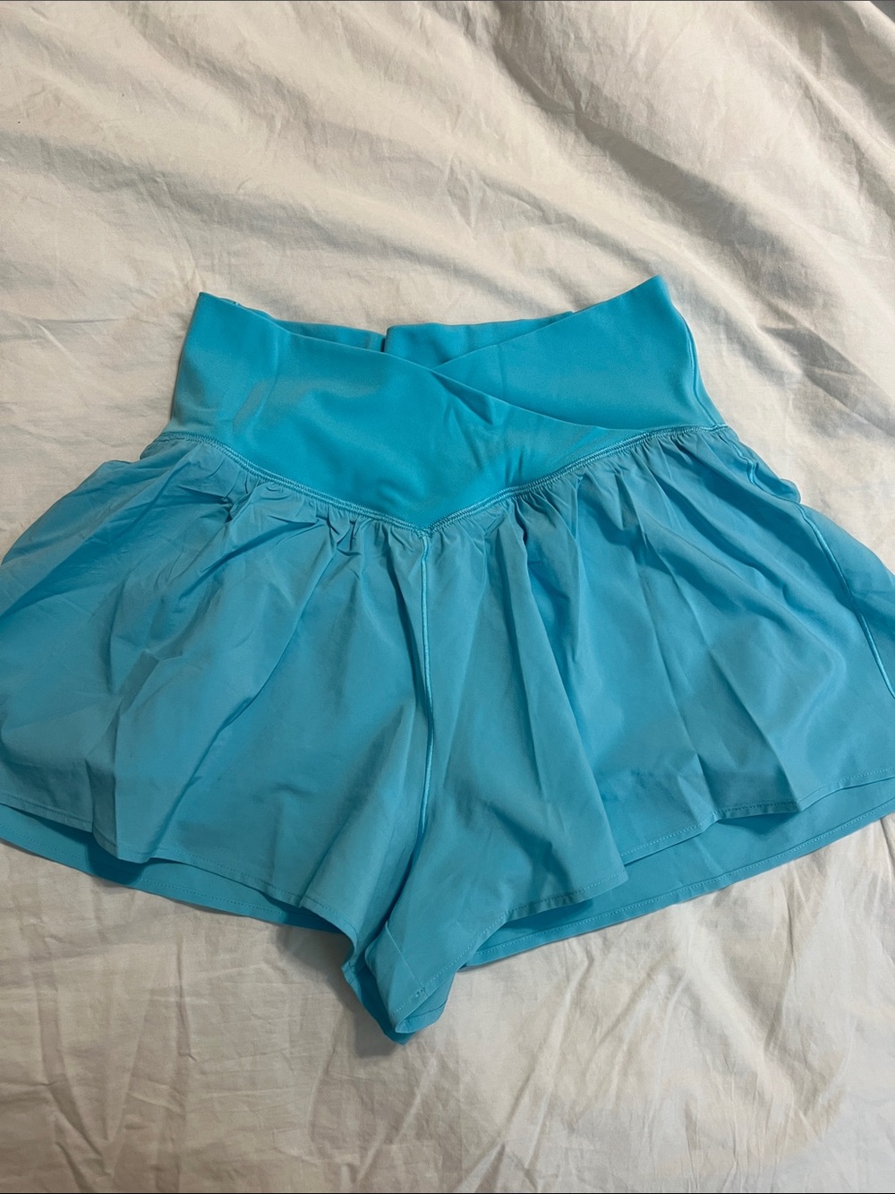 Aerie cross waist shorts